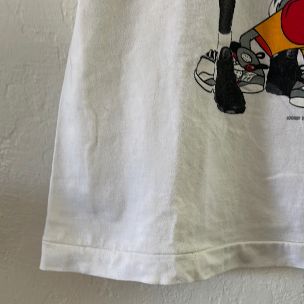 Vintage Nike 1993 Michael Jordan Space Jam Bugs Bunny T Shirt - Picture 8 of 9